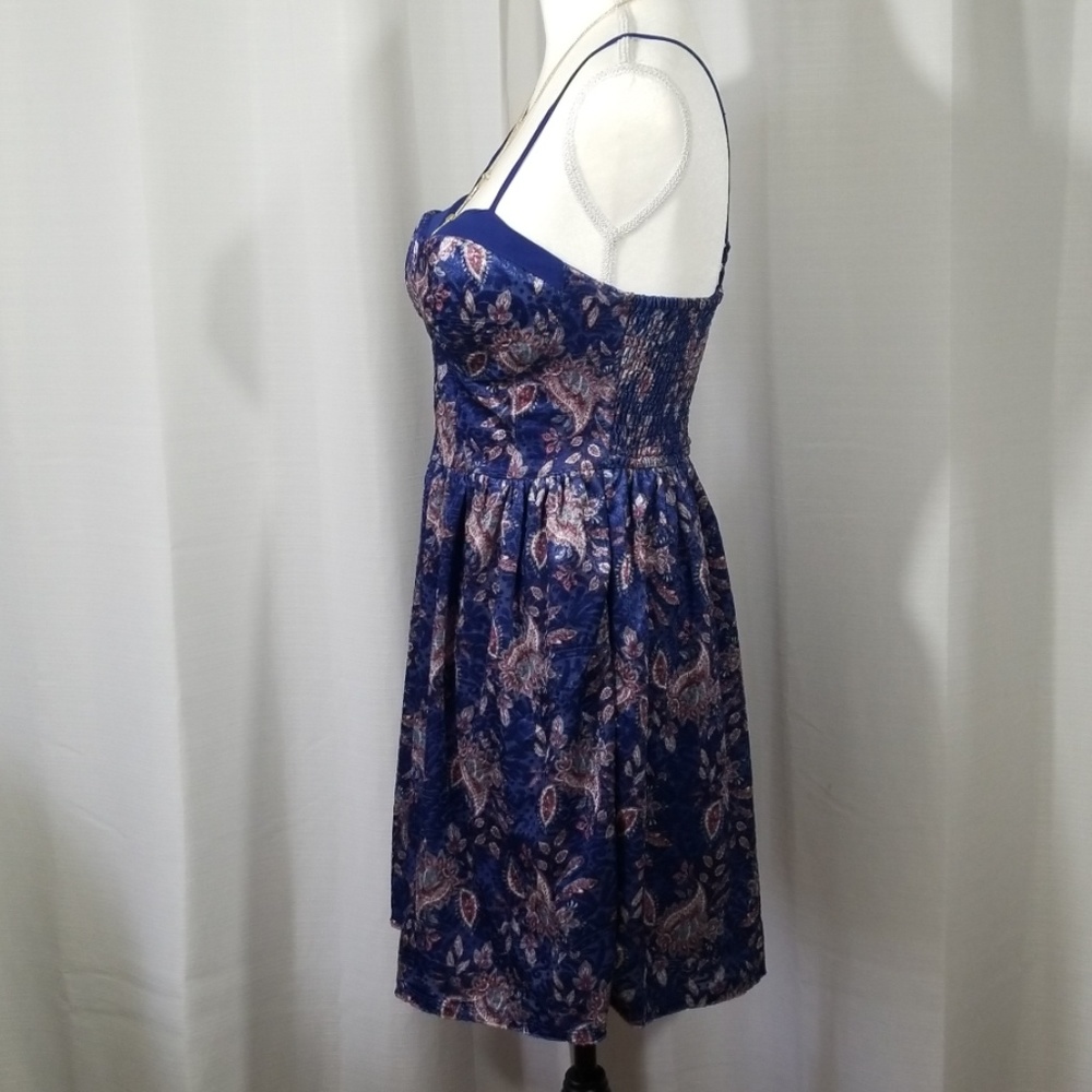Paisley pattern spaghetti straps sundress  size S - Picture 3 of 8